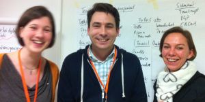 Das Digitools-SessionTeam: Claudia, Tom & Hilke