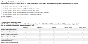 Heldenrat Online-Umfrage 2014